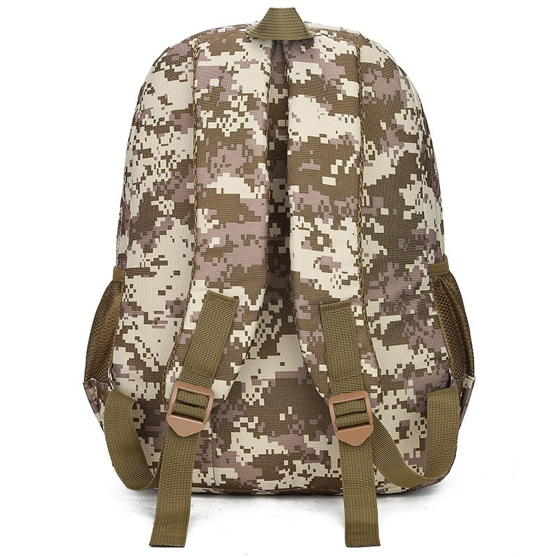 Mochila de camuflaje de hombre