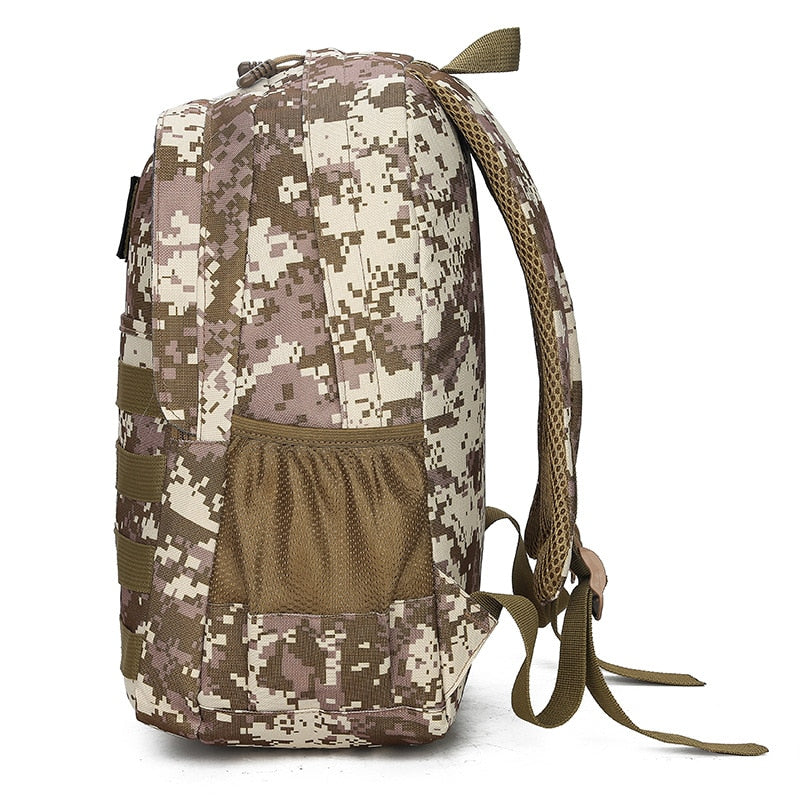 Mochila de camuflaje de hombre