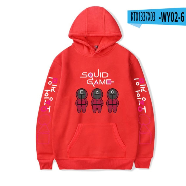 Sudadera estilosa Squid game