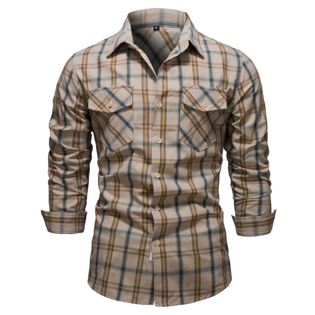 Camisa casual de hombre