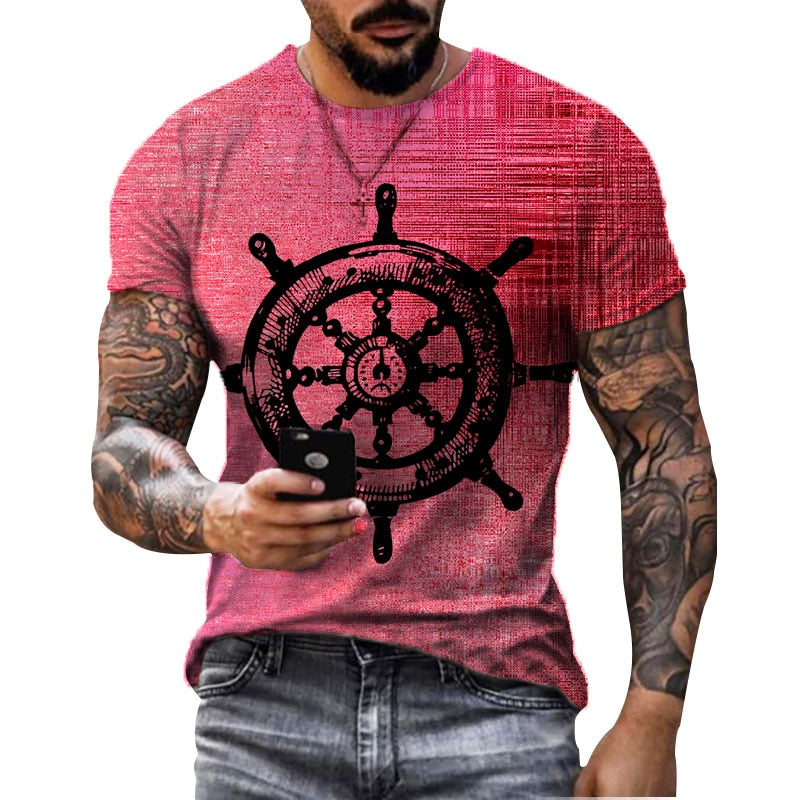 Camiseta estampada de moda