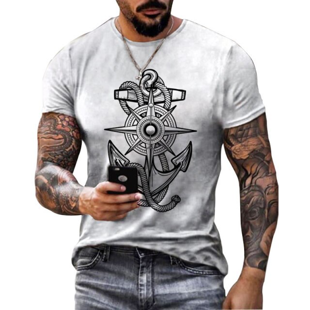 Camiseta estampada de moda