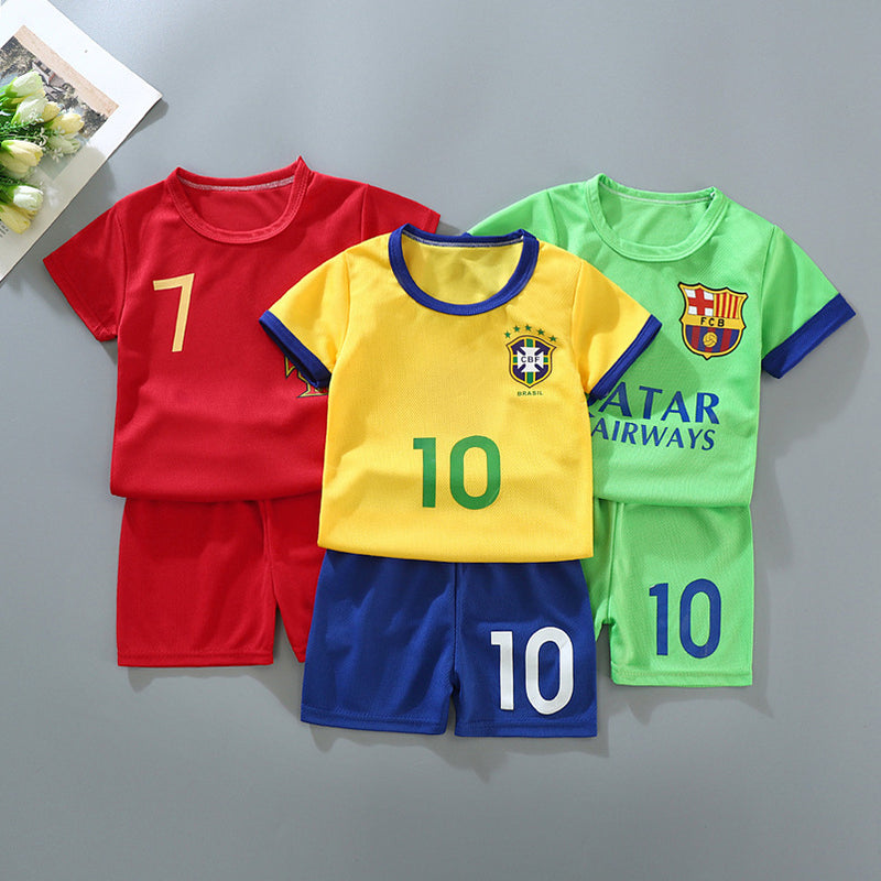 Traje de fútbol para niños